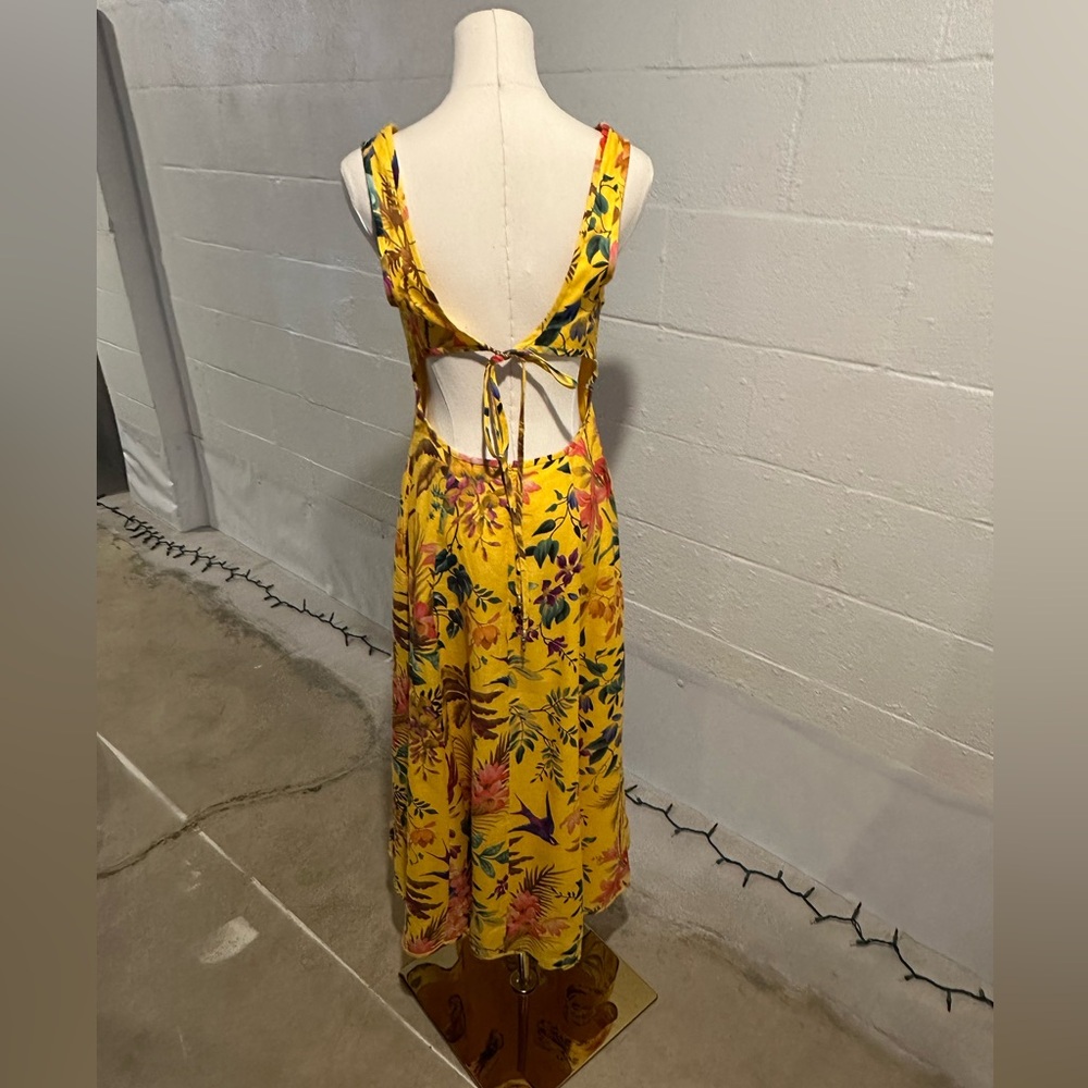 Zimmermann Tropicana Linen Maxi Dress - Picture 2 of 11